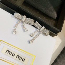 Great performance during spring and summer Earrings 2023SS MIU MIU Miu Miu